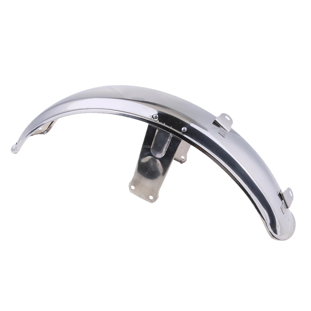 Chrome Plating Metal Front Mud Sand Fender Motorcycle Splash Guard for DY100
