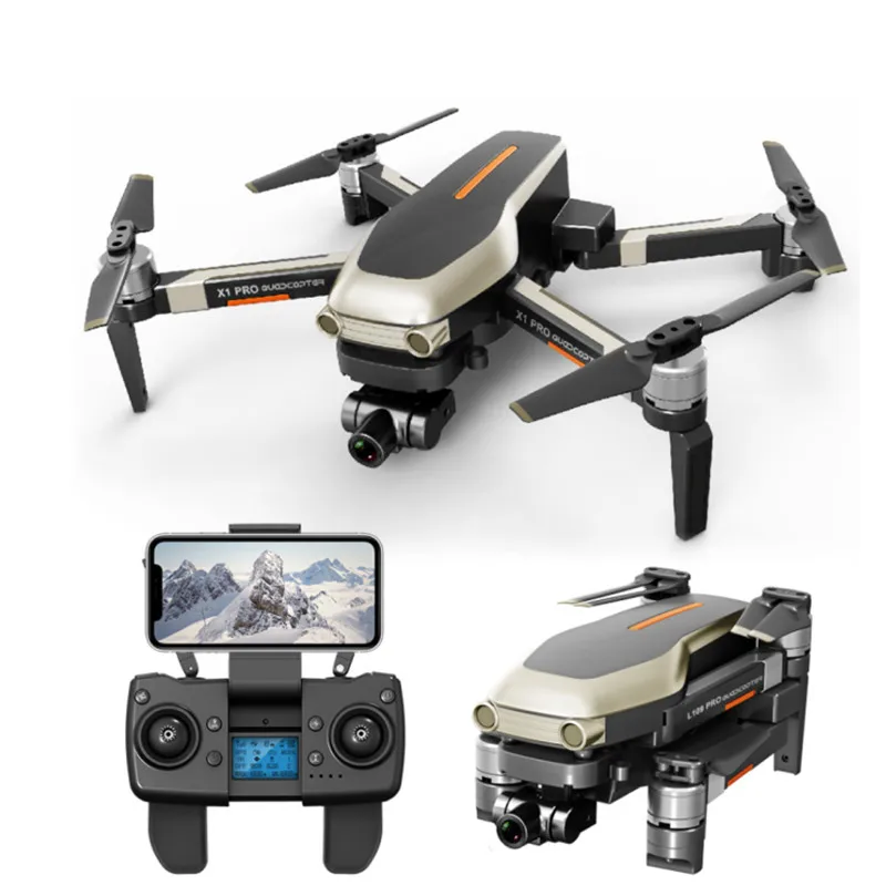 Квадрокоптер Funsky X1 Pro Радиоуправляемый с широкоугольной камерой 4 к Wi-Fi FPV 2Axel