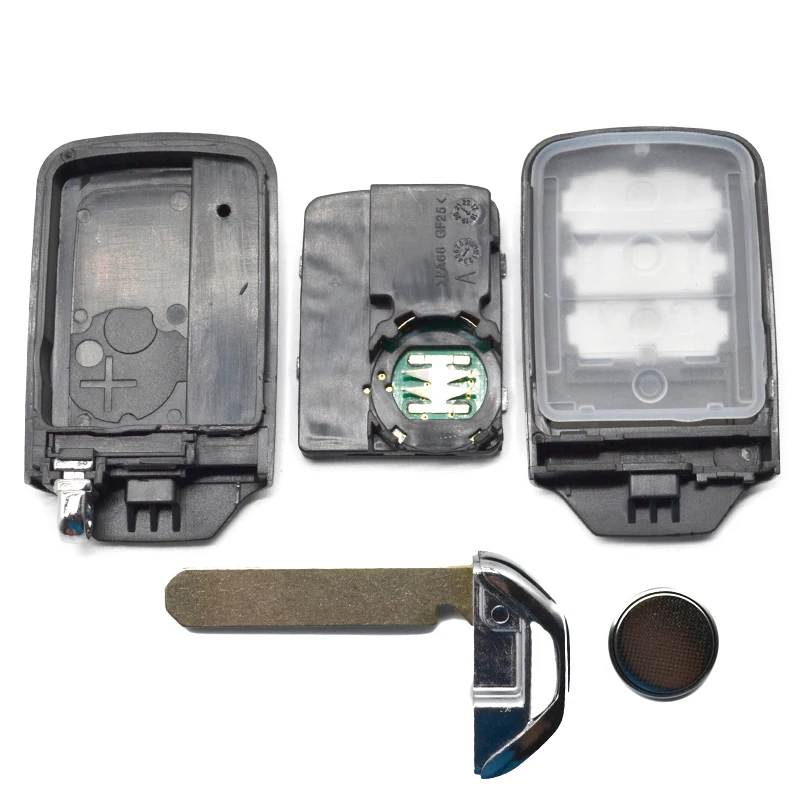 H0160 умный Автомобильный ключ 3 кнопки 433 МГц ID47 чип для Honda 9th Accord XRV Bean Wisdom X-Fit Crider дистанционный брелок