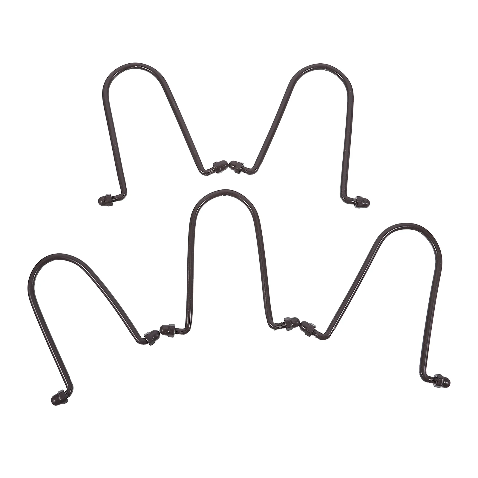 5pcs Rain Gutter Chain Hooks Aluminum Alloy Hooks for Gutter Water Down Rain Chain Garden rain lotus hook tools