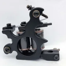 High Quality Hand-assembled 10 Wrap Coils Tattoo Machine Gun For Liner Shader Cast-iron Tattoo Machines Free Shipping