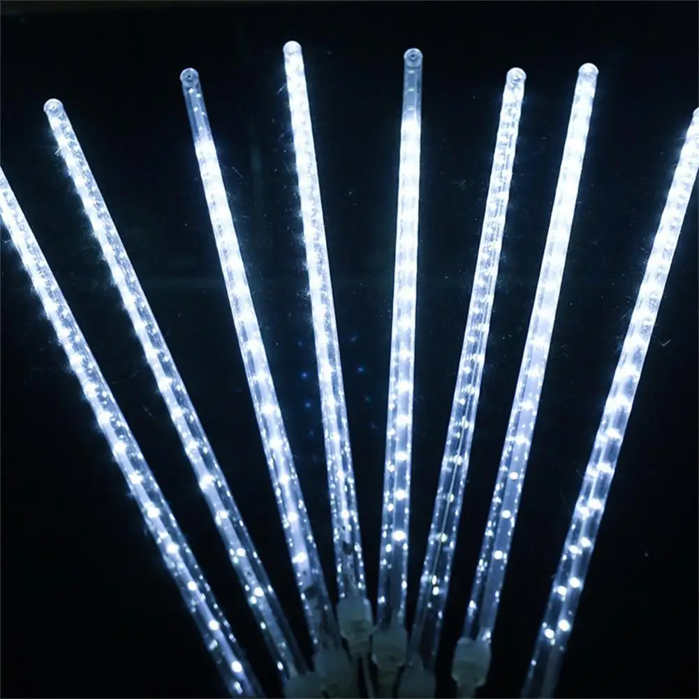 Sikker Når som helst Siege 8pcs/set Easy To Use Garden Decor Not Easy Broken Holiday Decoration Snowfall  Led Lights Meteor Shower Lights For Patio - Glow Party Supplies - AliExpress