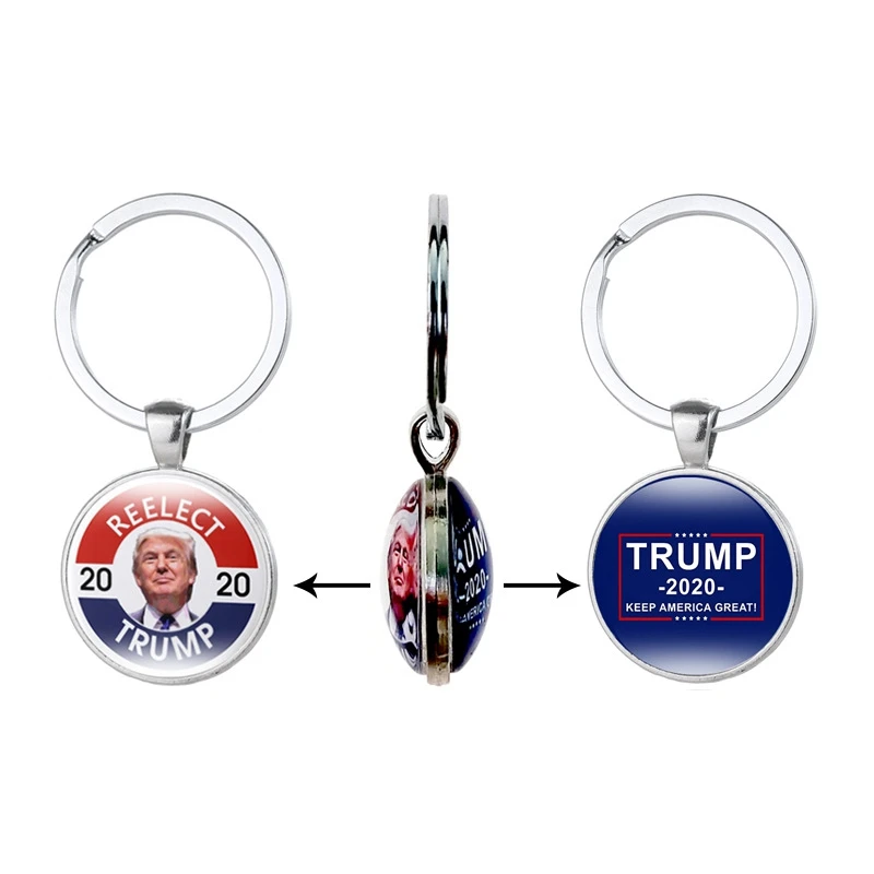 Брелок для ключей TRUMP Keep America Great Donald President USA брелок высшего класса из сплава