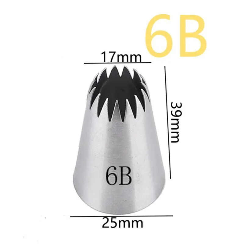 #4B#1M#1A#2D Stainless Steel Pastry Nozzle Set 1-4pcs Icing Piping Nozzle Baking Pastry Tips Cupcake Cake Decorating Tools cake decorating tip set cake icing nozzles baking nozzle set cake decorating nozzle set