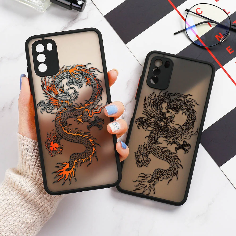 A03S Case For Samsung S21 Ultra Case S20 FE Plus Back Cover Hard PC Funda For Samsung A52 Galaxy A52S 5G A32 A12 A22 A72 Cases