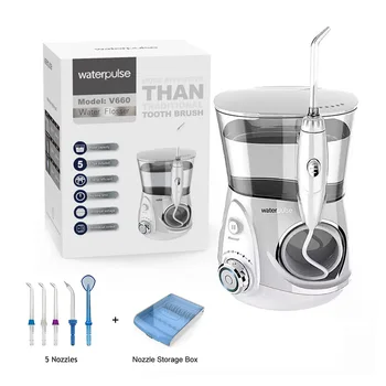 V660G Oral Irrigator – 12-Level Water Flosser with Nozzles 1