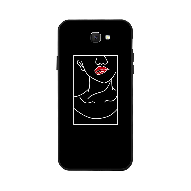 Чехол с 3D рисунком для samsung Galaxy J7 Prime, силиконовый чехол для samsung J7 J8 J7 Neo Core Plus Max Duo C8, чехол - Цвет: X064