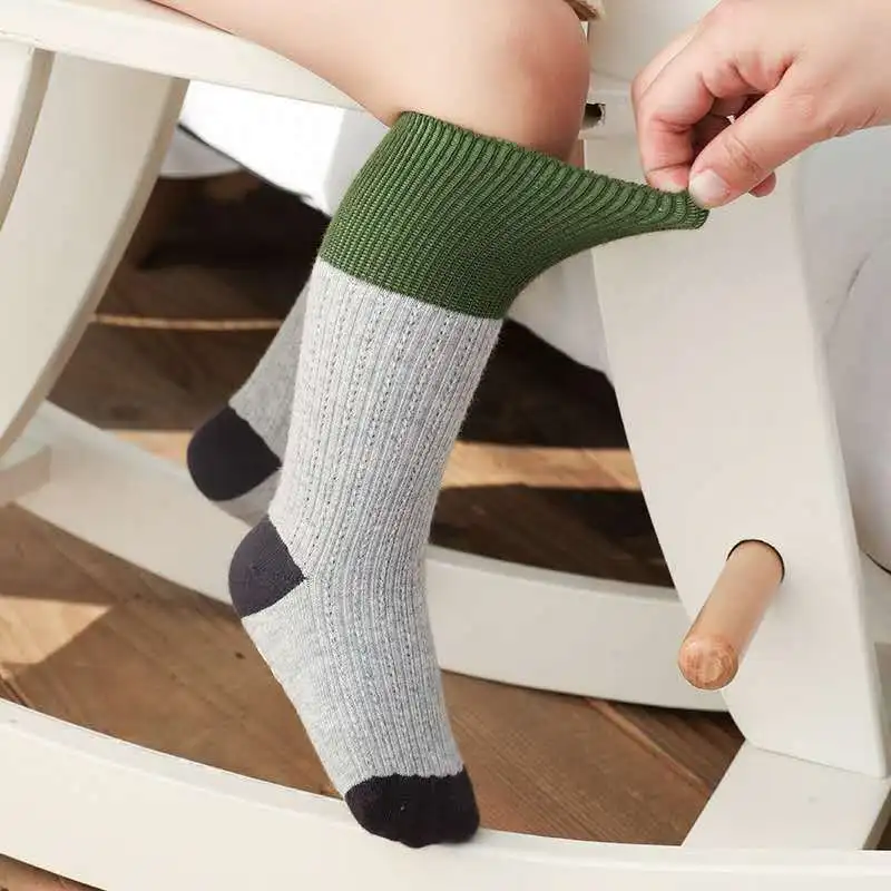 

2020 Spring And Summer New Products Thin Cotton Socks Mesh Baby Socks Anti-slip Mixed Colors Hose Boneless Relent Babies' Socks