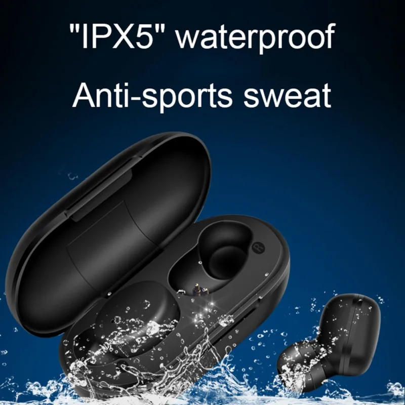 A6X Bluetooth 5 0 наушники вкладыши водонепроницаемые спортивные мини с сенсорным