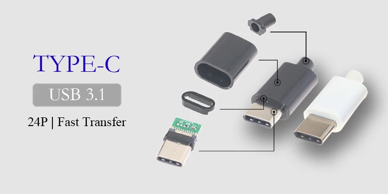 20 шт./партия USB 30 в 1.5A разъемы 9p USB женский порт Jack хвост разъем PCB электрические терминалы