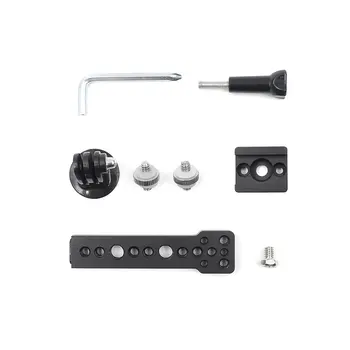 

Gimbal Extension Bracket Cold Shoe Mount Adapter With Led Full Lights Tripod For Dji Osmo Mobile 3/2 Zhiyun Smooth 4/Q