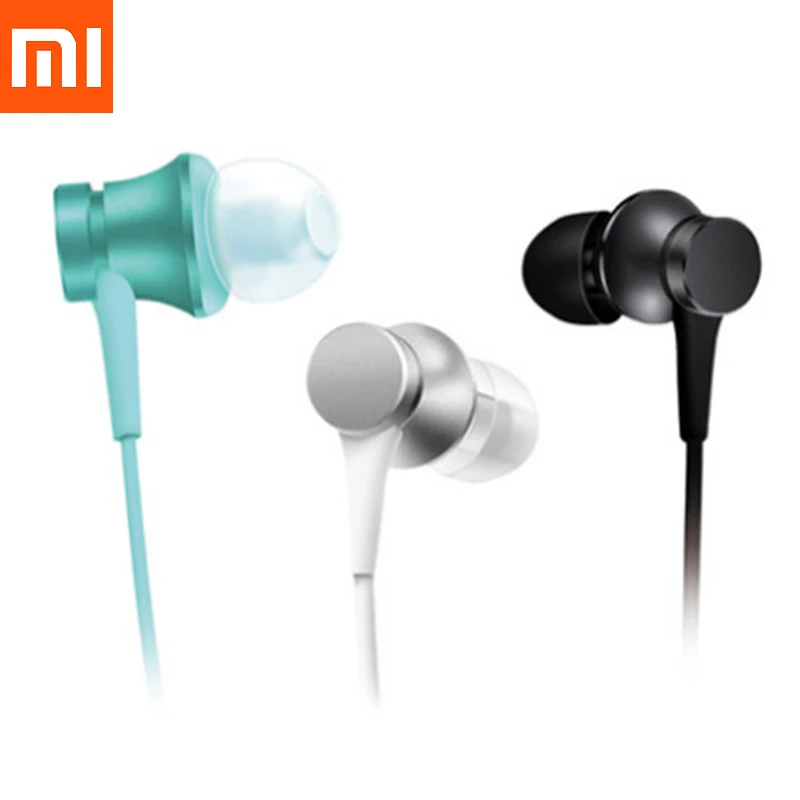 Наушники-вкладыши Xiaomi Mi Pistion 3 с микрофоном проводное управление для CC9 pro Note 10 Pro F2
