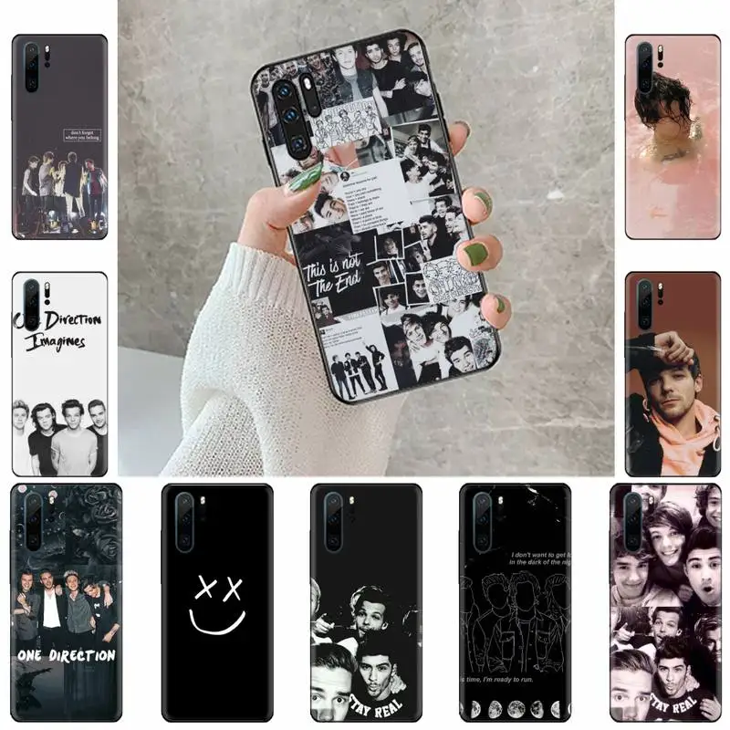 

One Direction Painted singer music Phone Case For Huawei Mate 9 10 20 Pro lite 20x nova 3e P10 plus P20 Pro Honor10 lite