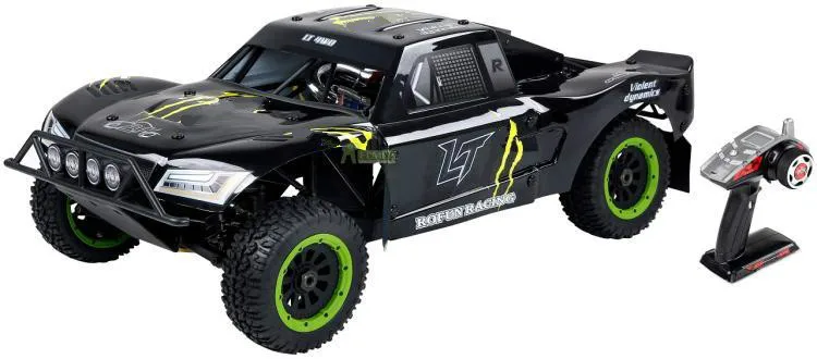 1/5 4Wd Rc Auto Versione Aggiornata 2.4G Telecomando Rc Auto Giocattoli 450A 45Cc 2T Motore A Gas Due 55Kg Servo 4Wd Rc Camion Per Rofun Lt
