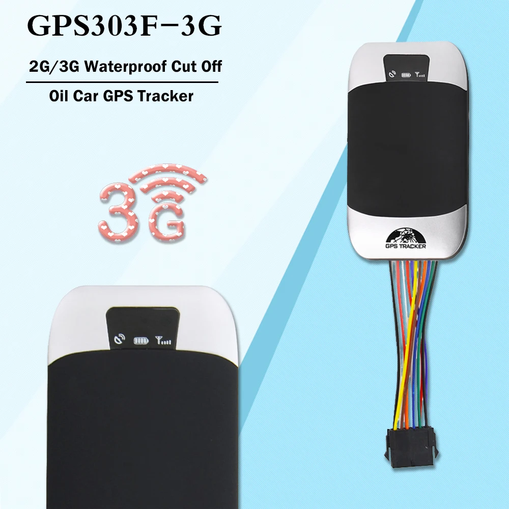 Gps трекер gps 303F-3G устройство слежения в реальном времени для локатора транспортного средства с ACC Рабочая сигнализация SOS гео-забор Водонепроницаемая функция