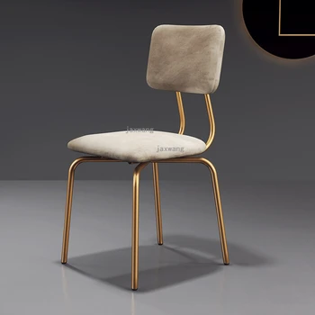 

Nordic Luxury Dining Chairs Home Furniture Makeup Chair Modern Restaurant Dining Stools American Simple Living Room Stools