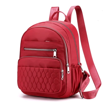 

Fashion Large Capacity Waterproof Nylon Women Backpack Female Travel Backpack Schoolbags For Teenage Girls Bookbags