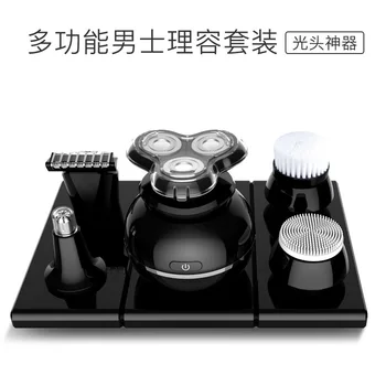 

bensir Electric Shaver Multi-functional Fully Washable Bald God Maker Type-c Port USB Car Mounted Set