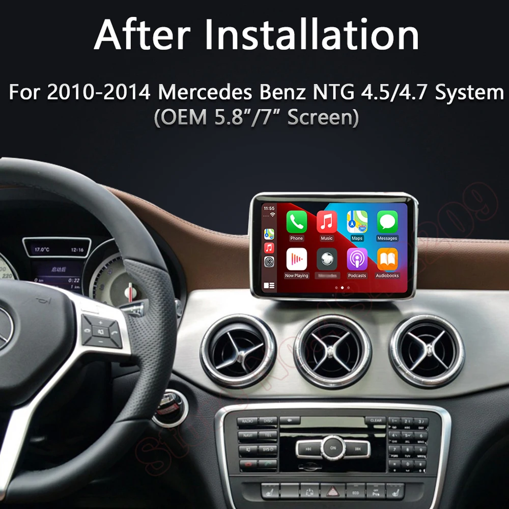 Decoder Box For Mercedes Benz C Glc Class W205 X253 C253 Ntg4 5 4 7 Ntg 5 0 Car Screen Wireless Carplay Mb Video Mirror Link Car Multimedia Player Aliexpress