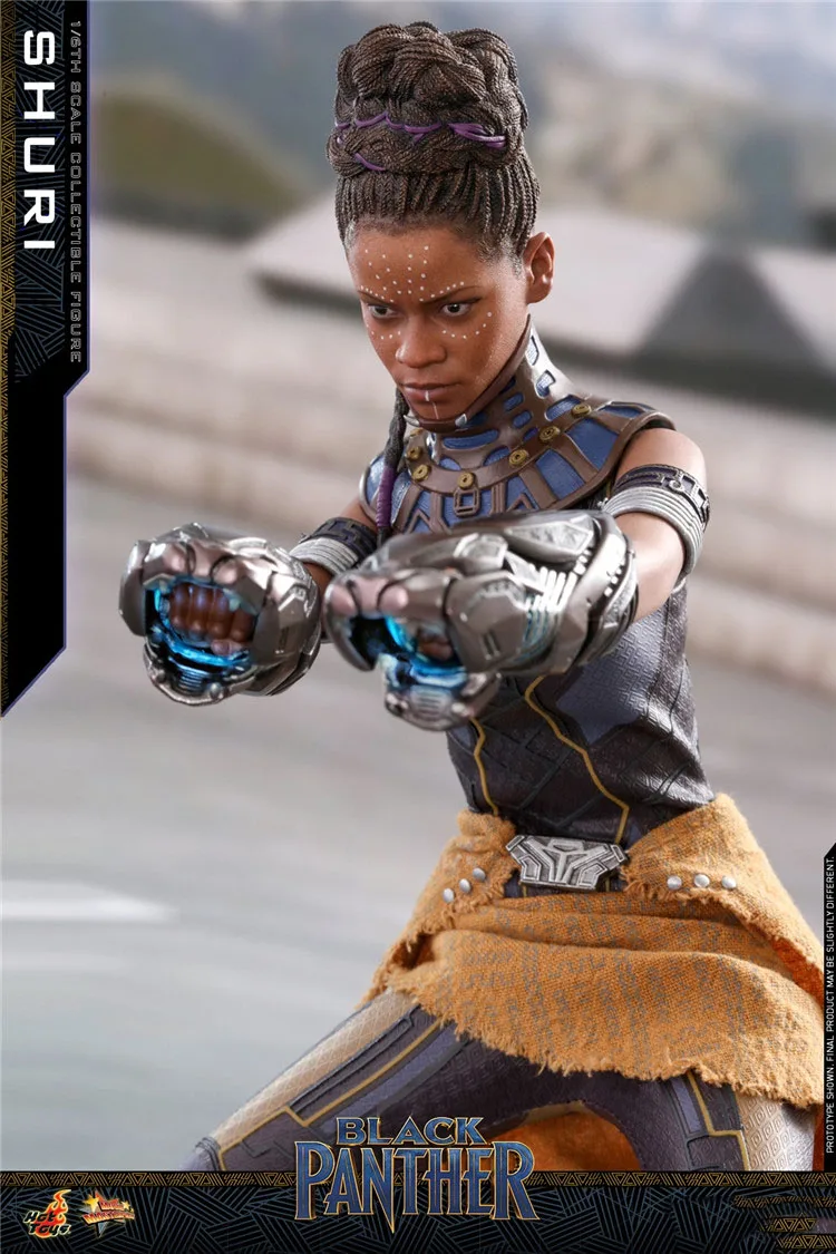 Коллекционные горячие игрушки HT 1/6 MMS501 Черная пантера Shuri полный набор 12 дюймов фигурка модель куклы для фанатов подарки