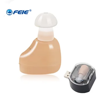

Invisible Hearing Aids Rechargeable Ear Sound Amplifier For The Elderly Adjustable Volume Tone Hearing Assistance Aid Kit S-219