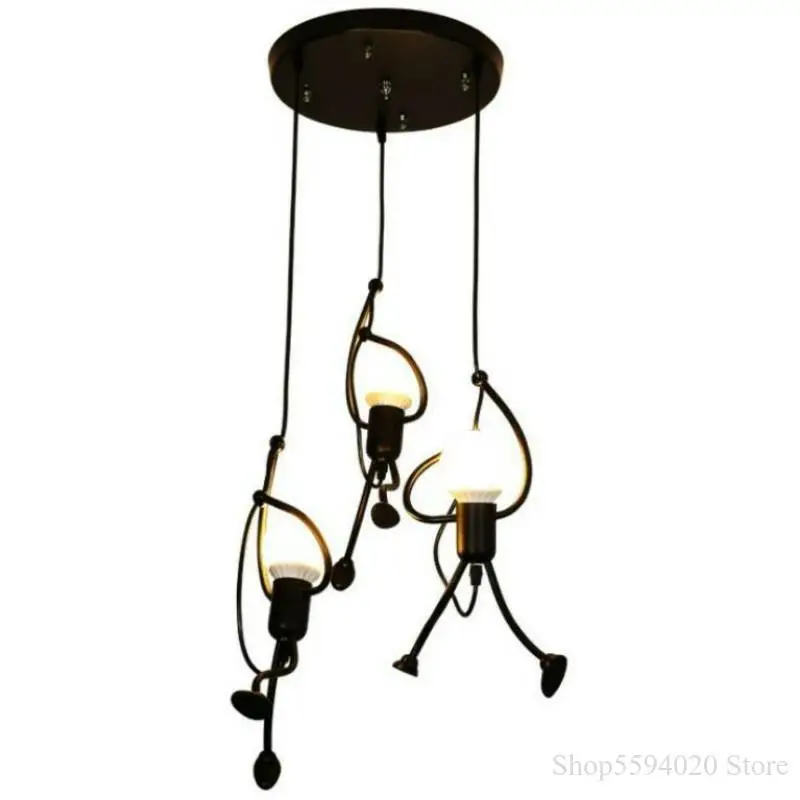 Подвесные светильники с металлическим шнуром для маленьких мужчин подвесные