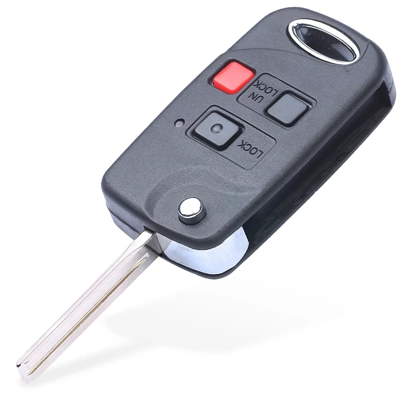 DIYKEY 3 Buttons Upgraded HYQ1512V Remote Key Fob For Lexus LX470 GX470 2003 2004 2005-2009 315MHz 4C 4D67 4D68 Chip TOY48 Blade