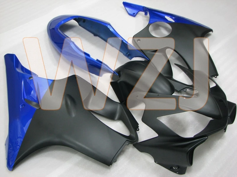 CBR600 F4i 2004 комплекты кузова для Honda Cbr600 04 05 матовые черные Синие Пластиковые