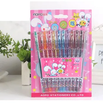 

12 Colors Art Supplies For Drawing Markers Fine Tip Artist Watercolor Markers For Animation Manga Art Supplies Brush Pen
