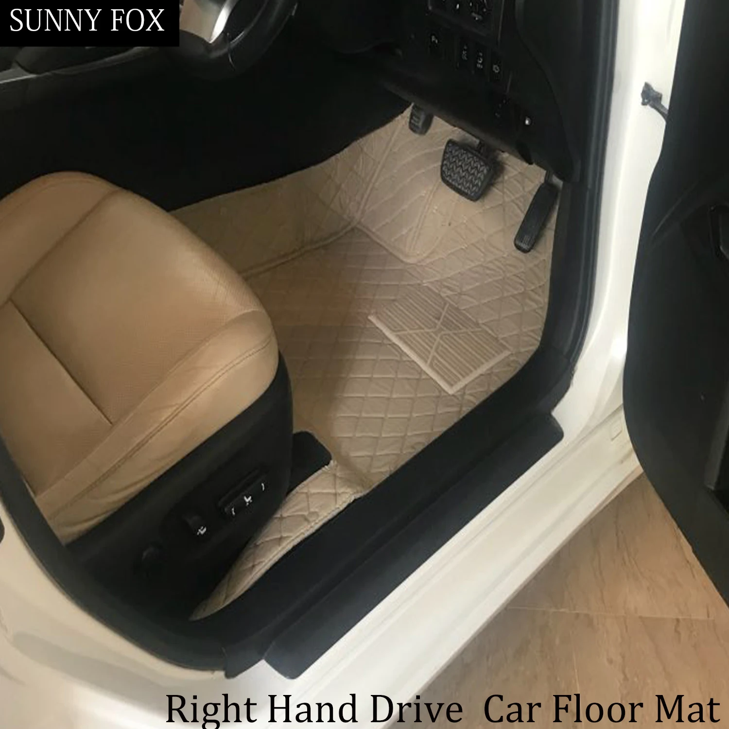 Правый руль/RHD чехол для Toyota Camry Corolla RAV4 Prius Prado Highlander Sienna verso водонепроницаемый