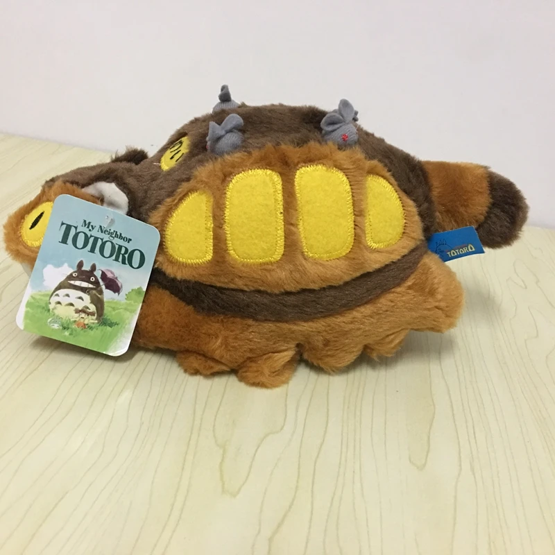 Мягкие игрушки Тоторо кошки Горячая Аниме студия Ghibli Мой сосед Тоторо Кот автобус чучела плюшевая Детская кукла детские рождественские подарки