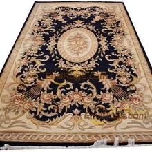 savonnerie european carpet china Antique For Home Decoration Exquisite Round Room Classic Knitting savonnerie