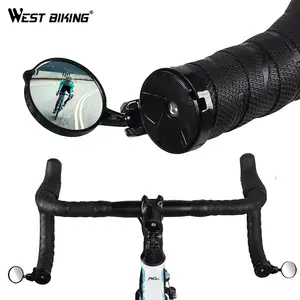 Adjustable Bike Bicycle Driving Cycling Rear View Mirror Lens Road Vision H2V0