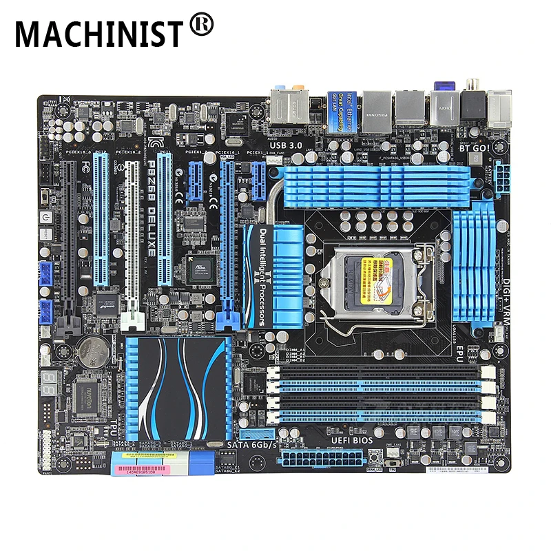 

For ASUS P8Z68 DELUXE Desktop motherboard MB Intel Z68 LGA 1155 ATX DDR3 32GB SATA3.0 USB3.0 100% fully Tested