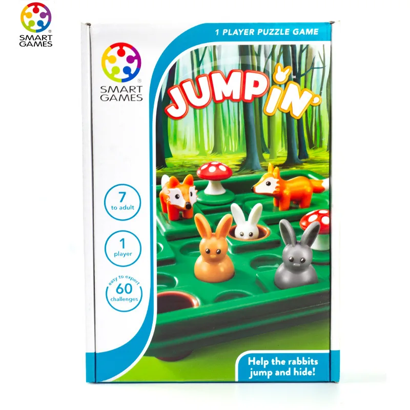 

Belgium Import Art Games Bunny Bounce Children'S Educational Board Game Toy Parent And Child Interactive 7 +