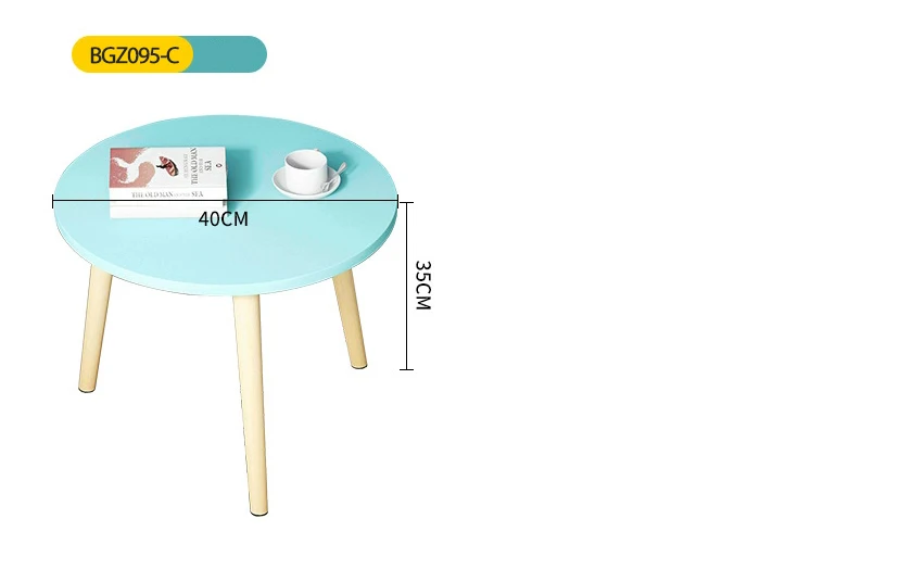 Простой Маленький журнальный столик креативный Круглый Чайный Столик для гостиной современный милый столик для домашней мебели