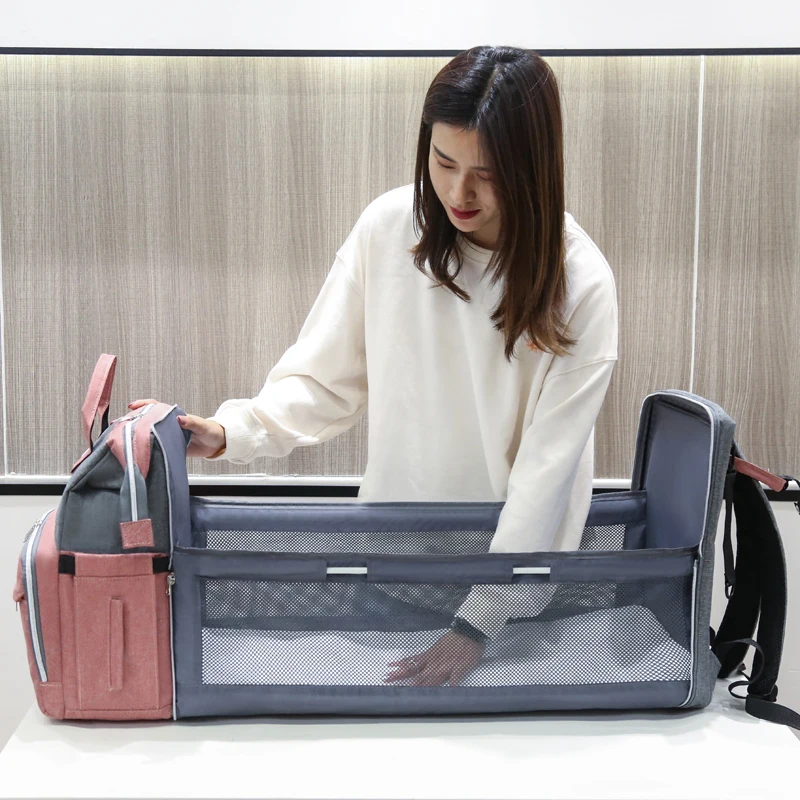 Fashion Diaper Mummy Maternity Nappy Bag Brand Large Capacity Baby Bag Travel Backpack Designer Nursing Bag for Baby Care