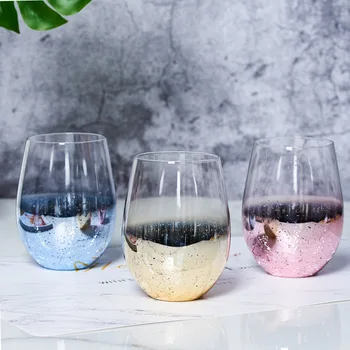 

Ins Nordic Starry Sky Glass Cup Candle Container Diy Making Supplies Candle-making