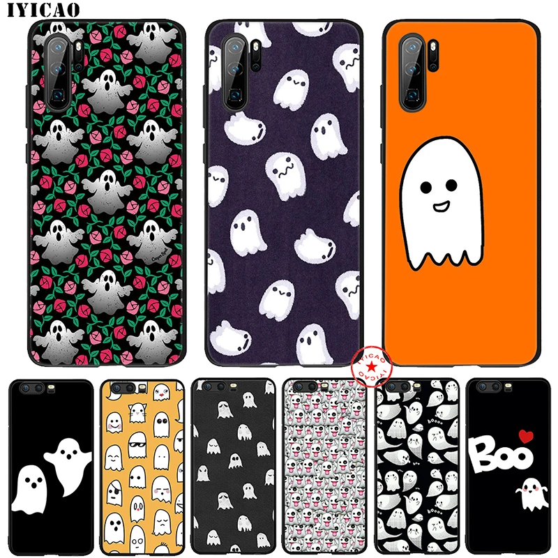 

IYICAO White Cute Ghost Soft Case for Huawei P30 P20 P10 P9 P8 Lite Pro P Samrt Z Plus 2019 2018 2017 2016 2015
