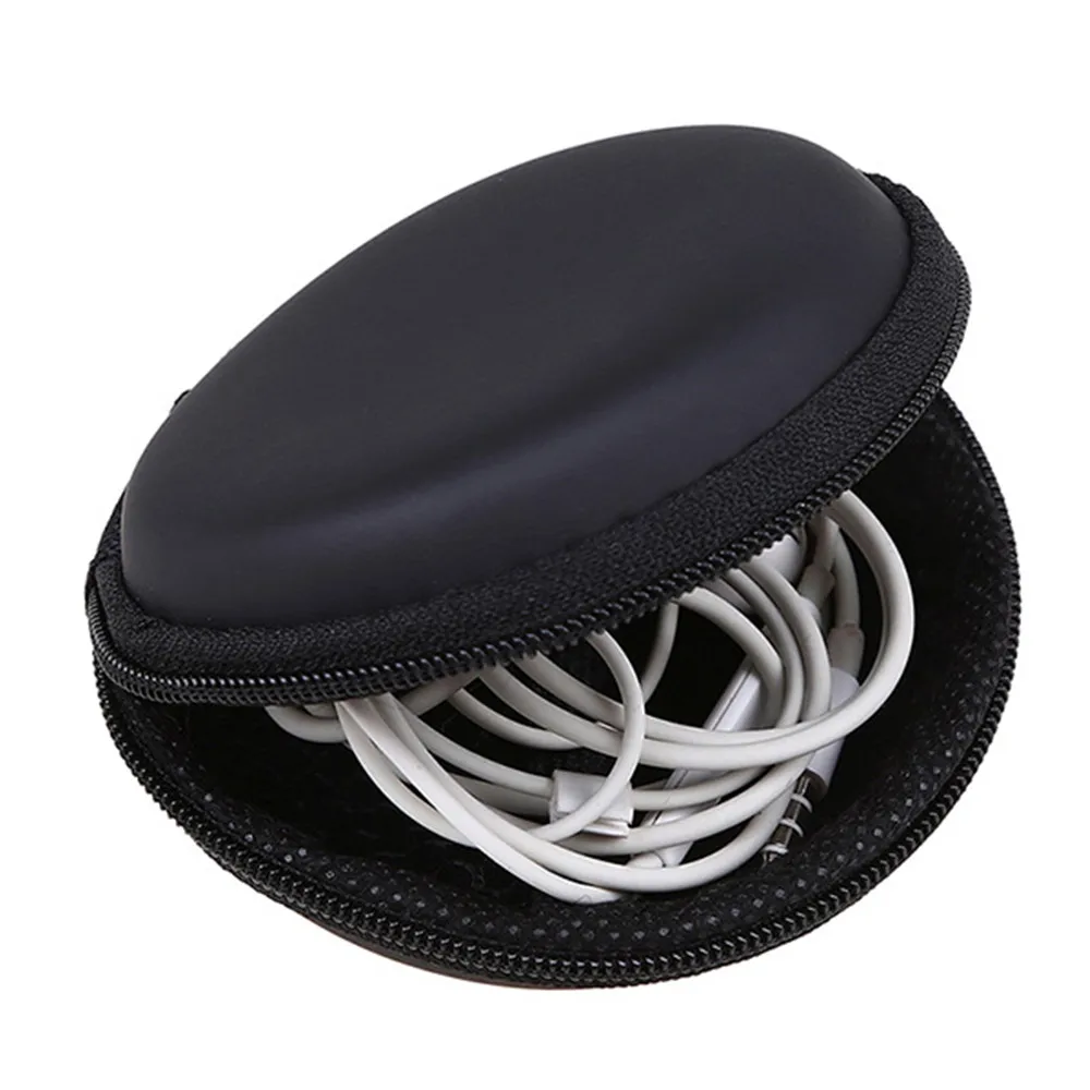 Storage Carrying Hard Bag Box Case for Earphone Headphone Earbuds Memory Card