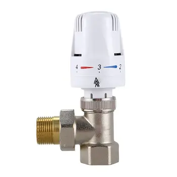

DN20 automatic temperature control valve angle floor heating and heating special valve
