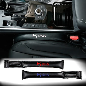 

2pcs Faux Leather Fillers Spacer Filler Slot Plug Car Seat Gap Pad for Citroen Ds Ds6 Car Accessories