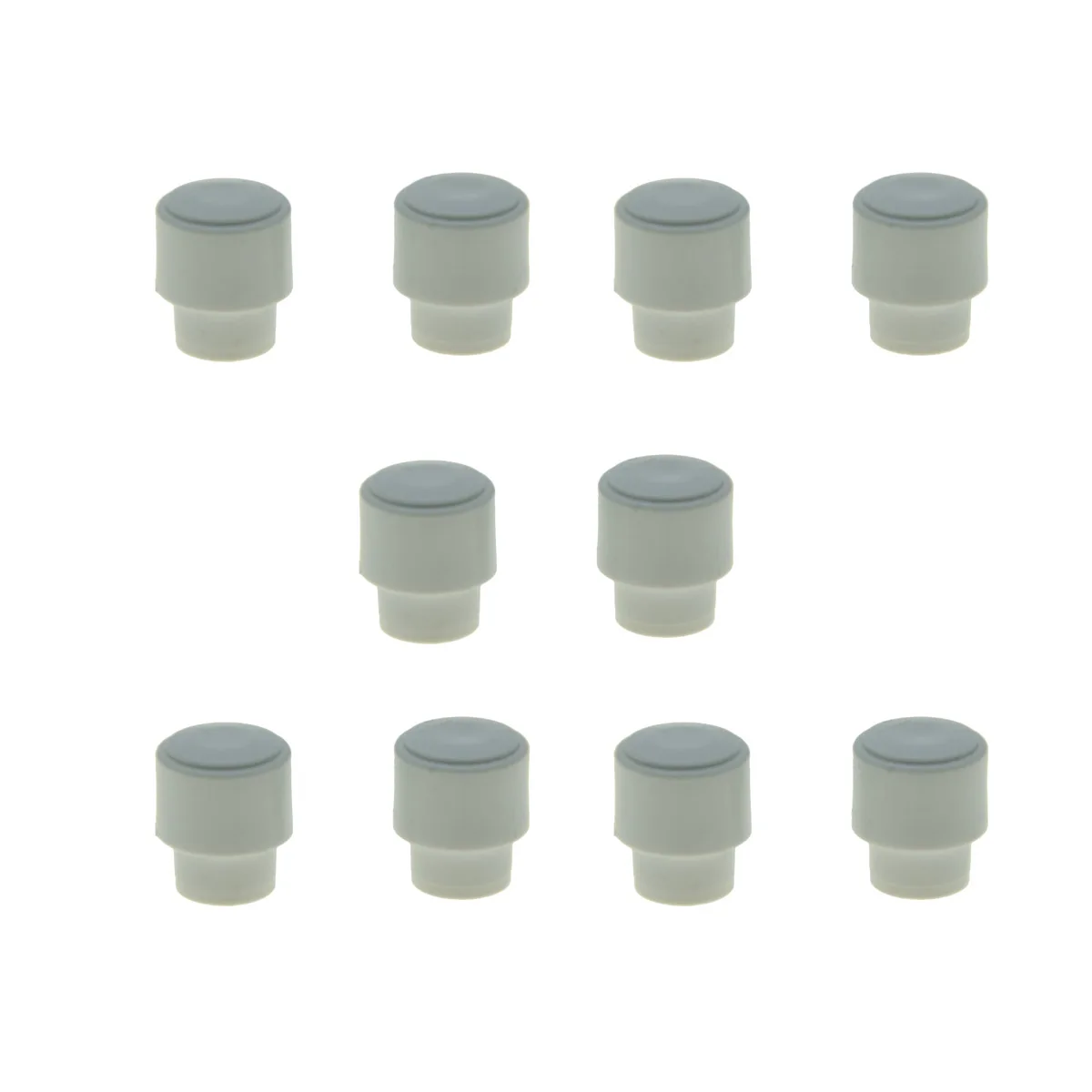 Dopro 10pcs Barrel Switch Tip 3 Way/4 Way Pickup Selector Switch Knob for U.S. Tele/Telecaster Black/Ivory/White