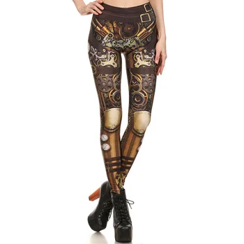 

Spring Print Fitness High Waist Elastic Push Up sexy Leggings Womens trousers casual pants wide pants trend #F
