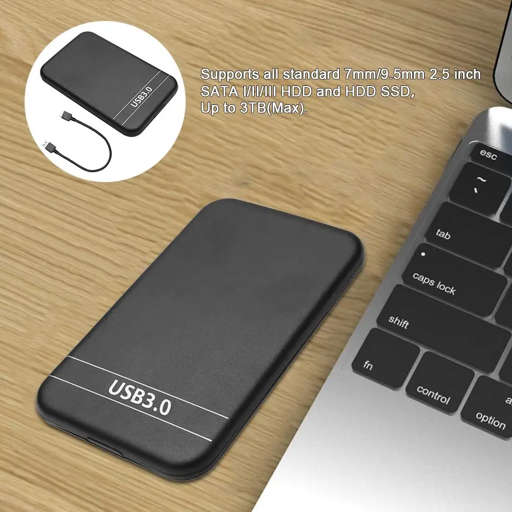 2,5 дюймовый чехол для жесткого диска USB3.0 для SATA3.0 HDD внешний корпус для Windows Mac OS