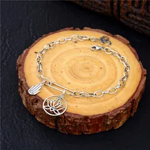 Модный стиль серебро пробы S925 браслет буддийский бутик женский браслет серебро 925 модные ювелирные изделия