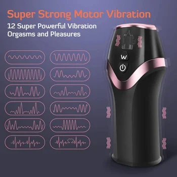 Adult Sex Toy For Men Penis Massager Male Masturbator Delay Lasting Trainer Sex Products Glans Vibrator For Male Masturbating 2