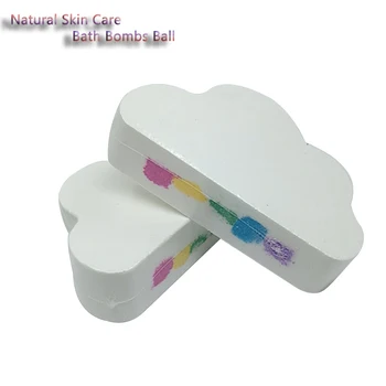 

Natural Skin Care Cloud Rainbow Exfoliating Bath Salt Moisturizing Bubble Bath Bombs Ball