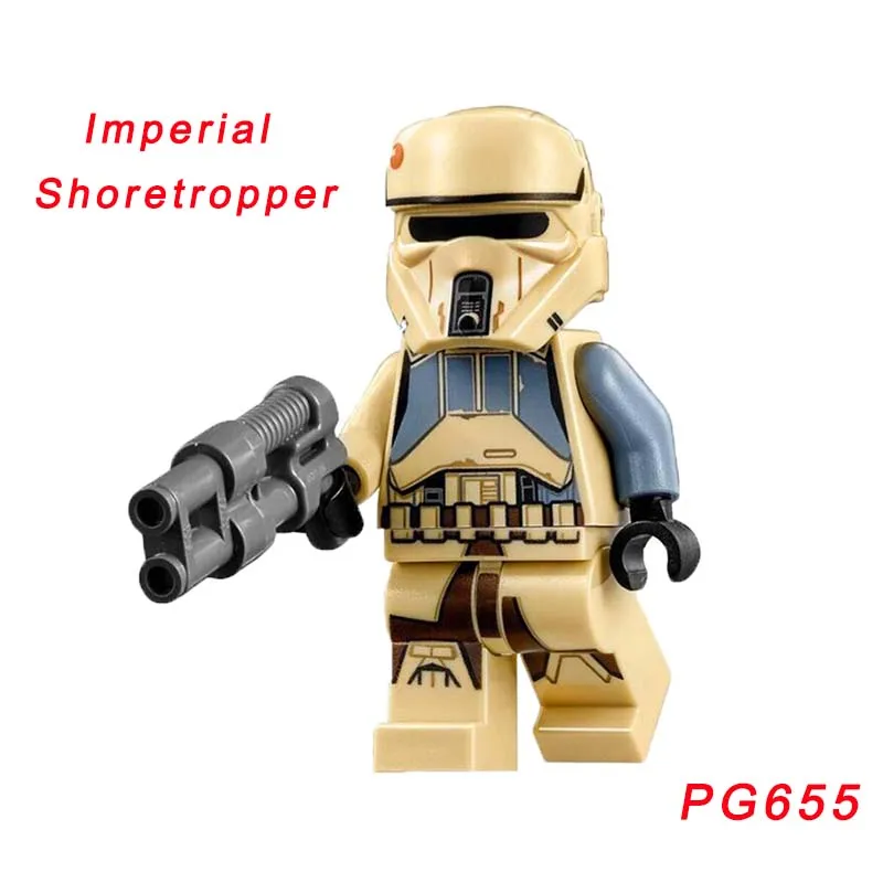 pg655 Одиночная Звездные войны кирпич Lando Calrissian Stass Allie Джар Бинкс Хан Solo шаак Ти джедайский Консульский Luke Oola строительный блок - Цвет: pg655