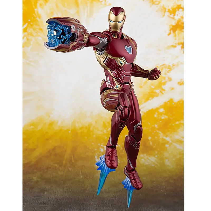 

Iron Man Avengers 3 Infinity War Action Figure MK50 Tony Stark 16CM Ironman Mark 80 Nano Suit Armour PVC Action Figure Toys